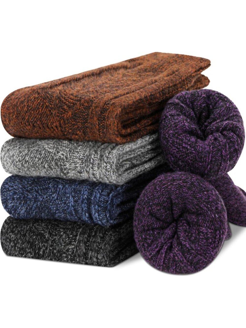 Cozy Merino Wool Thermal Winter Socks for Women - Warm & Soft Essentials